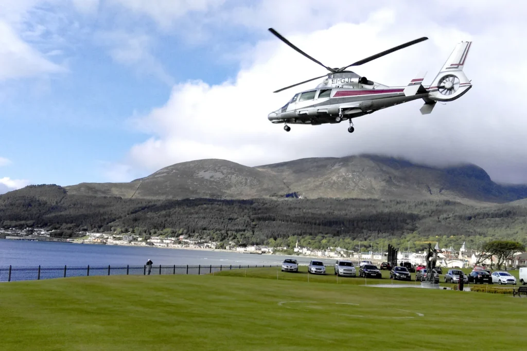 luxury transport; G Golf Ireland; golf vacations; choppers